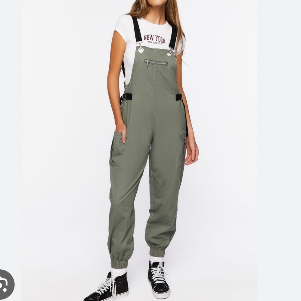 Forever 21 Utility Overalls